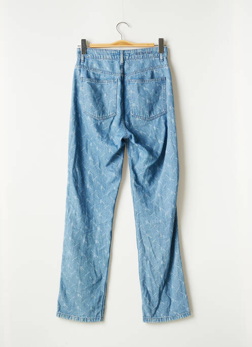 Blugi cu croială dreaptă albastru GESTUZ femeie