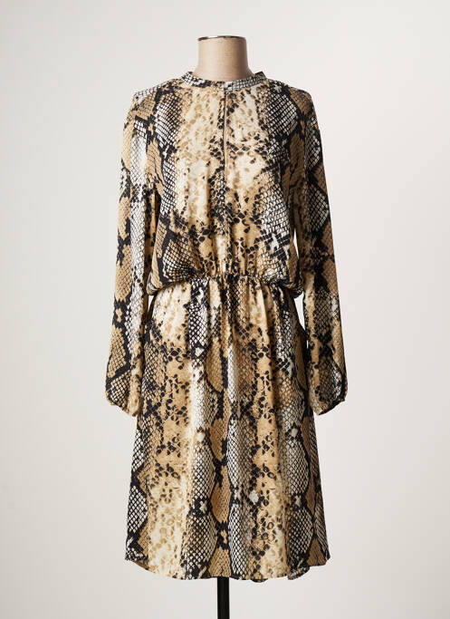 Rochie midi bej KOCCA femeie