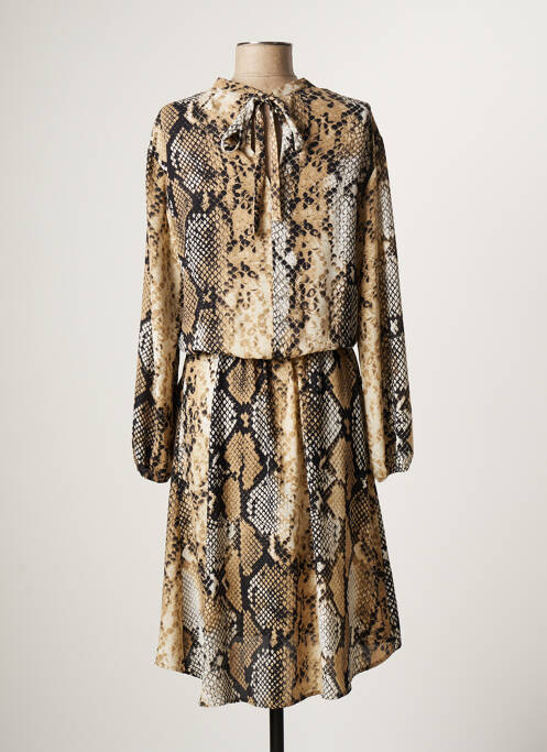 Rochie midi bej KOCCA femeie