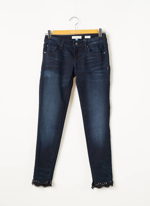 Pantalon slim albastru FRACOMINA femeie