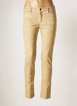 Pantalon slim bej REIKO femeie