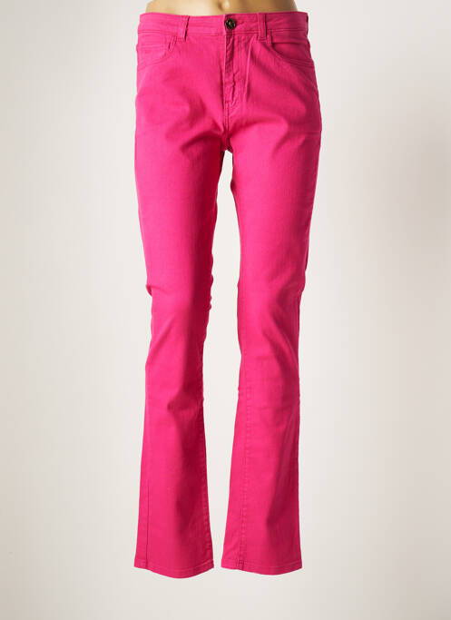 Pantalon slim roz SWILDENS femeie