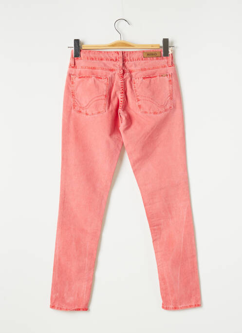 Pantalon slim roșu REIKO femeie