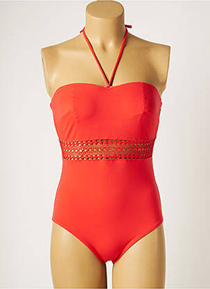 Costum de baie dintr-o singură piesă portocaliu EMPREINTE femeie