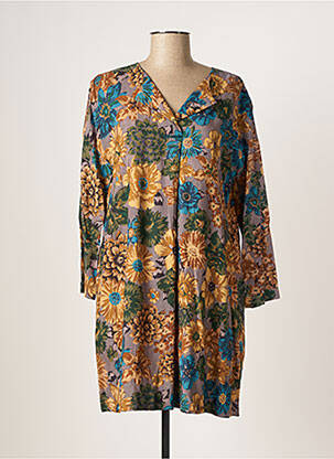 Rochie scurtă mâneci lungi mâneci lungi gri AGATHE & LOUISE femeie