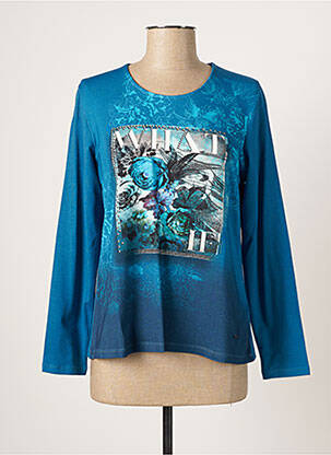 Tricou albastru AGATHE & LOUISE femeie