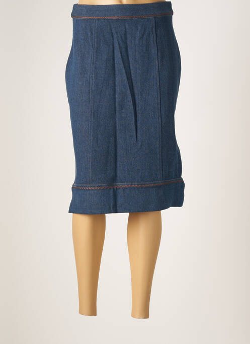 Fustă midi albastru JAC JAC femeie