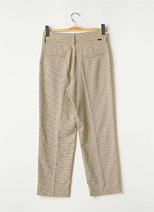 Pantalon 7/8 elasticitate mărime normală bej REIKO femeie