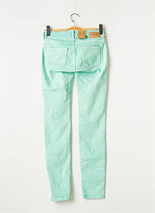 Pantalon drept buzunare verde MAISON SCOTCH femeie