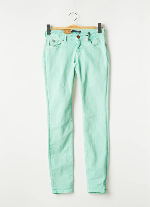 Pantalon drept verde MAISON SCOTCH femeie