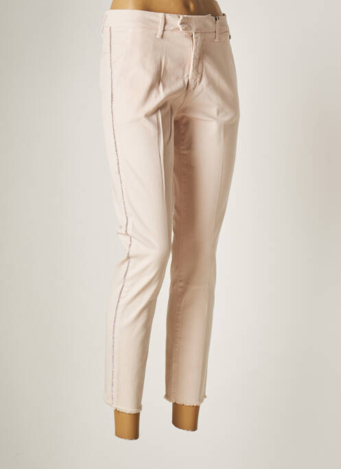 Pantalon drept roz KOCCA femeie