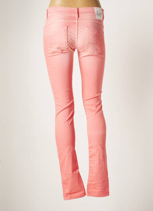 Pantalon drept portocaliu DN 67 femeie