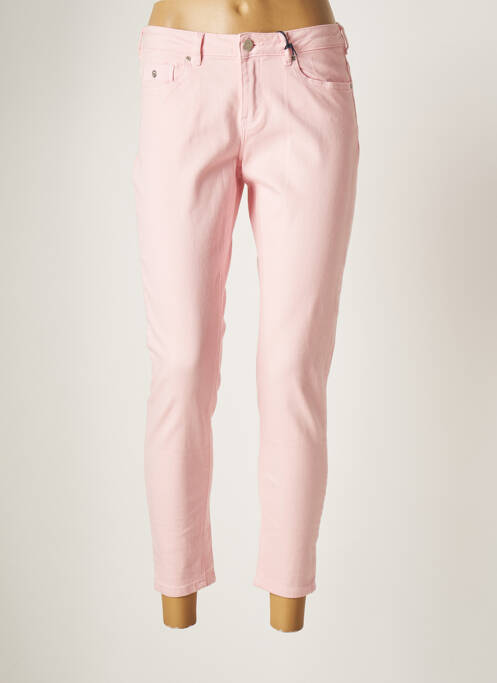 Pantalon drept buzunare roz MAISON SCOTCH femme