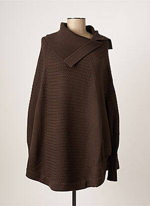 Pulover tunică maro OVALE femeie