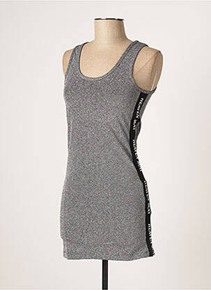 Tunică fără mâneci gri HEAVEN MAY femeie