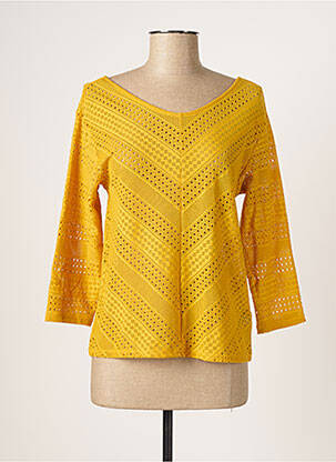 Top galben PASSIONATA femeie