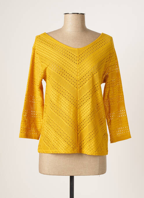 Top galben PASSIONATA femeie