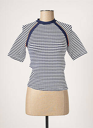 Top albastru CHERRY BEACH femeie