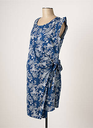 Rochie de maternitate elasticitate albastru COLLINE femeie