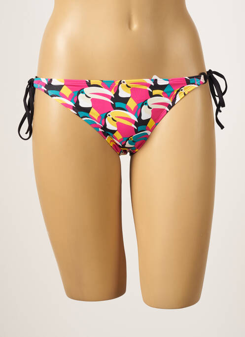 Chiloți de baie roz CHERRY BEACH femeie