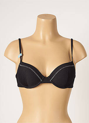 Sutien de costum de baie negru CHERRY BEACH femeie