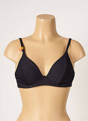 Sutien de costum de baie negru CHERRY BEACH femeie