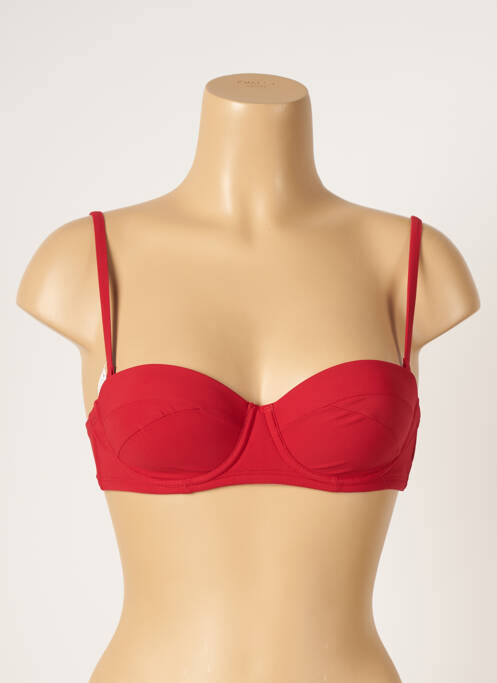 Sutien de costum de baie roșu LOU femeie