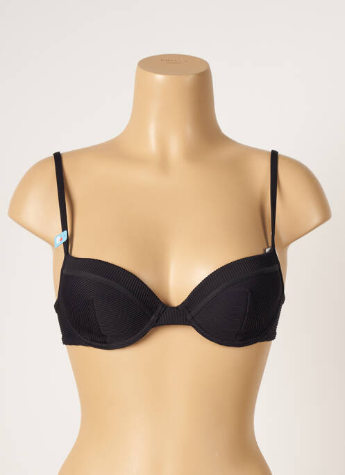 Sutien de costum de baie negru CHERRY BEACH femeie