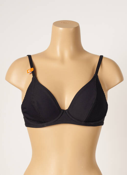 Sutien de costum de baie negru CHERRY BEACH femeie