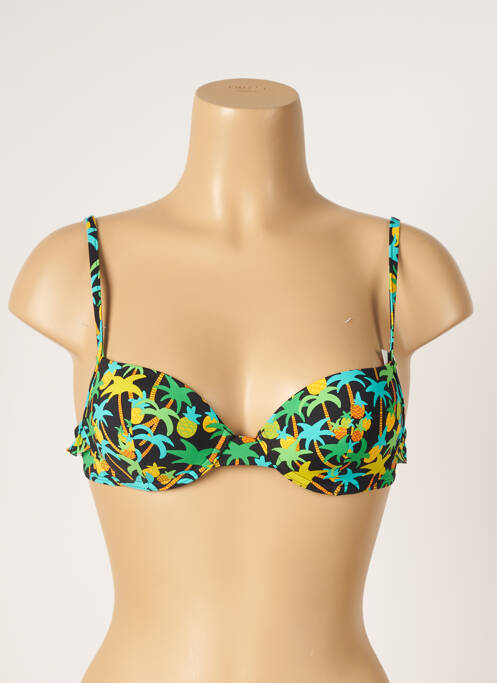 Sutien de costum de baie negru VARIANCE femeie