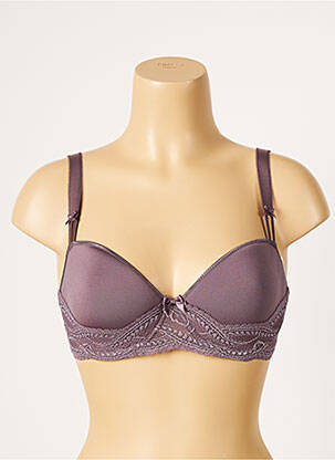 Sutien țesătură dantelă top sutien modelat violet SIMONE PERELE femeie