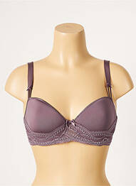 Sutien țesătură dantelă top sutien modelat violet SIMONE PERELE femeie