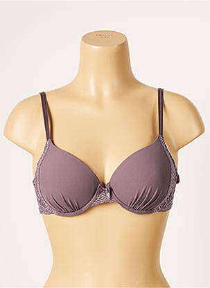 Sutien țesătură dantelă top sutien modelat violet SIMONE PERELE femeie