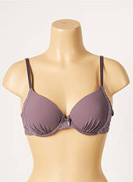 Sutien țesătură dantelă top sutien modelat violet SIMONE PERELE femeie