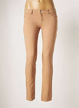 Pantalon slim talie joasă talie joasă bej ATHÉ femeie
