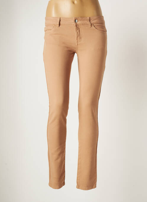 Pantalon slim bej ATHÉ femeie