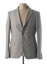 Sacou buzunare false gri ERMENEGILDO ZEGNA homme