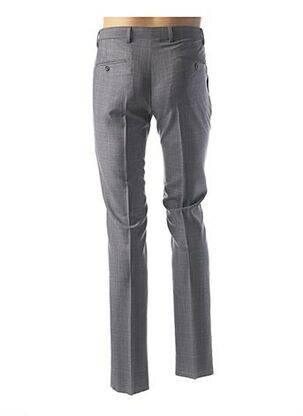 Pantalon drept închidere cu fermoar sub clapetă cu cârlig mărime normală gri ERMENEGILDO ZEGNA bărbat