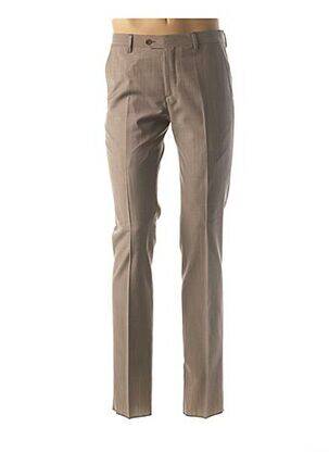 Pantalon drept bej ERMENEGILDO ZEGNA bărbat