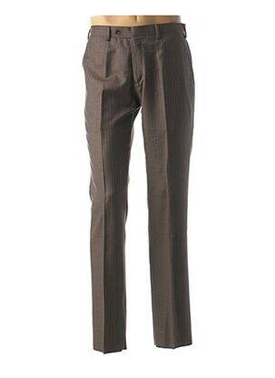 Pantalon drept gri ERMENEGILDO ZEGNA bărbat