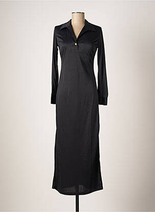 Rochie lungă mâneci lungi mâneci lungi negru KILIWATCH femeie