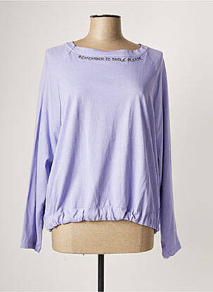 Tricou violet PLEASE femeie
