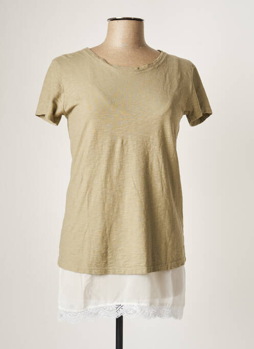 Tunică mâneci scurte verde IMPERIAL femeie