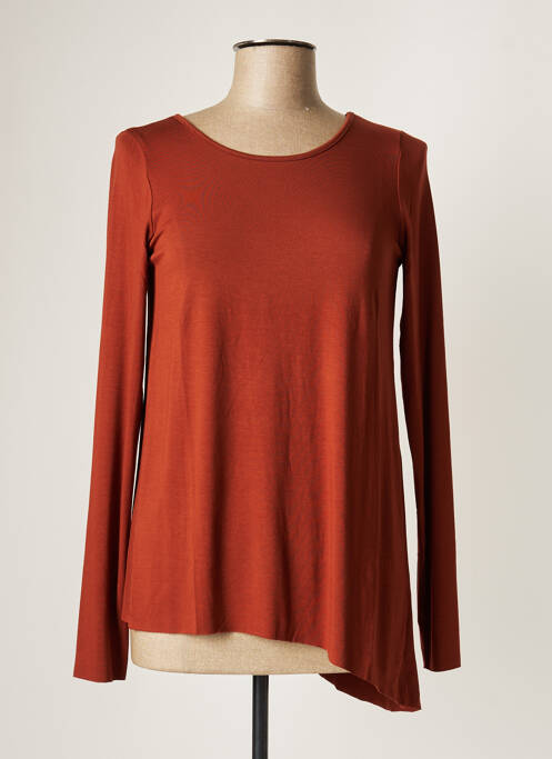 Tunică mâneci lungi maro DENIM DELUXE femeie