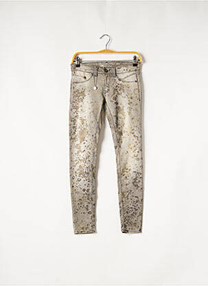 Pantalon slim talie joasă talie joasă gri IMPERIAL femeie