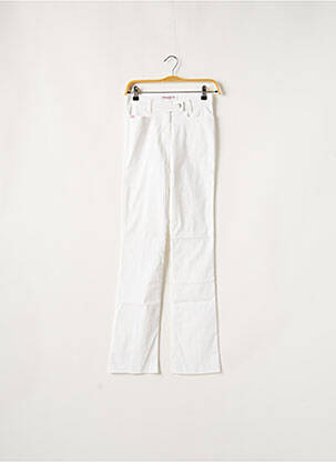 Pantalon drept alb MISS SIXTY femeie