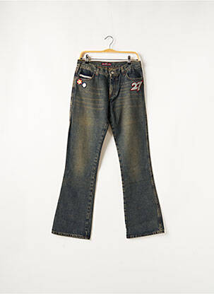 Blugi cu croială evazată albastru KILLAH femeie