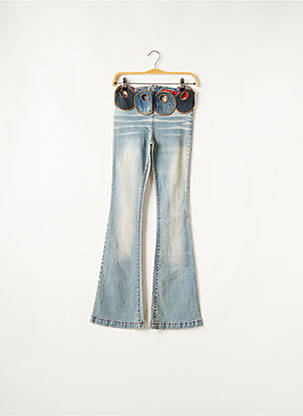 Pantalon evazat albastru MISS SIXTY femeie