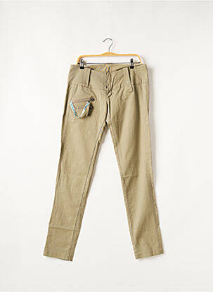 Pantalon slim verde DIESEL femeie