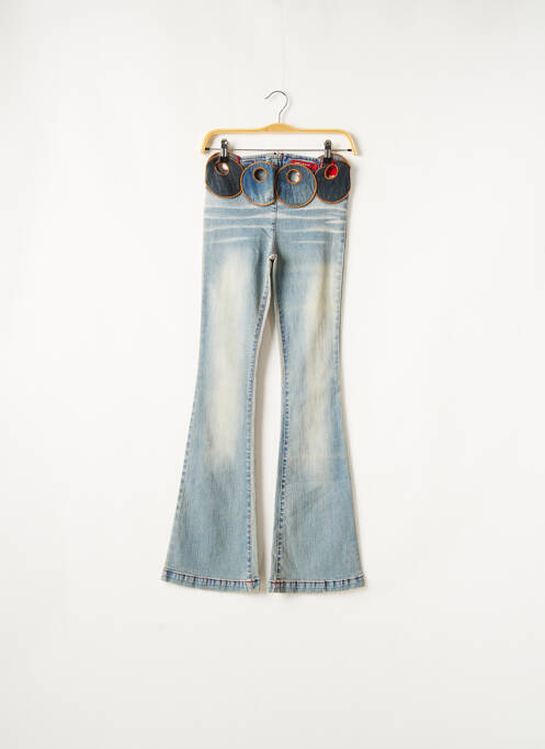 Pantalon evazat albastru MISS SIXTY femeie